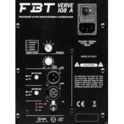 FBT Verve-108-A - aktywna kolumna 400 + 100 Watt